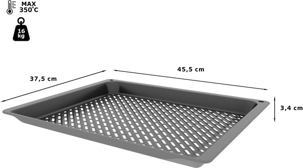 Air Fry Grilltepsi 37,5 x 45,5 x 3,4cm