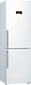 Bosch Serie 4 Szabadonálló alulfagyasztós hűtő-fagyasztó kombináció 186 x 60 cm Fehér KGN36XW35