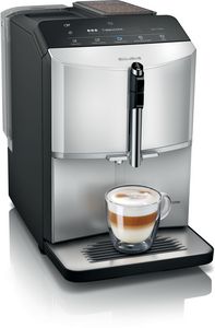 Siemens Teljesen automata kávéfőző EQ300 Nappali ezüst TF303E01